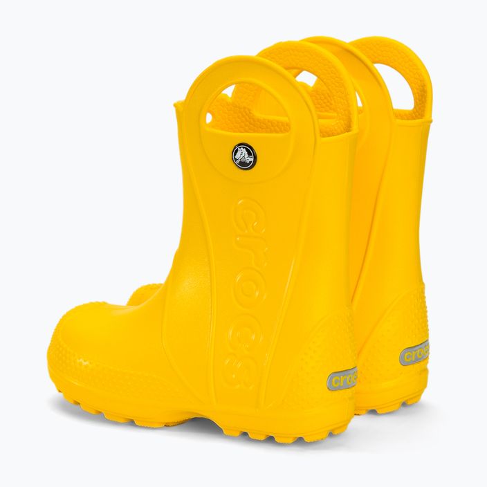 Crocs Handle Rain Boot Παιδικό κίτρινο 3