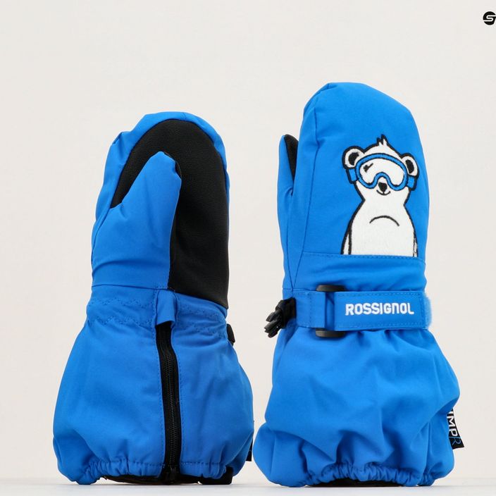 Rossignol Baby Impr M λαζουί μπλε χειμερινά γάντια για παιδιά 6