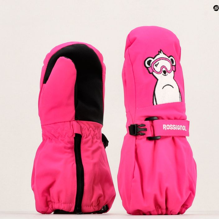 Rossignol Baby Impr M ορχιδέα ροζ χειμερινά γάντια 6