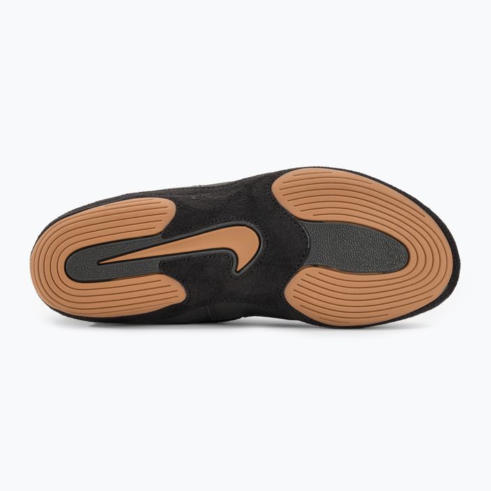 Ανδρικά παπούτσια πάλης Nike Inflict 3 Limited Edition μαύρο/χρυσό βάζο 5