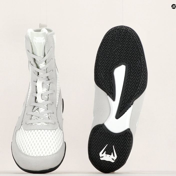 Venum Contender μπότες πυγμαχίας λευκό/γκρι 19