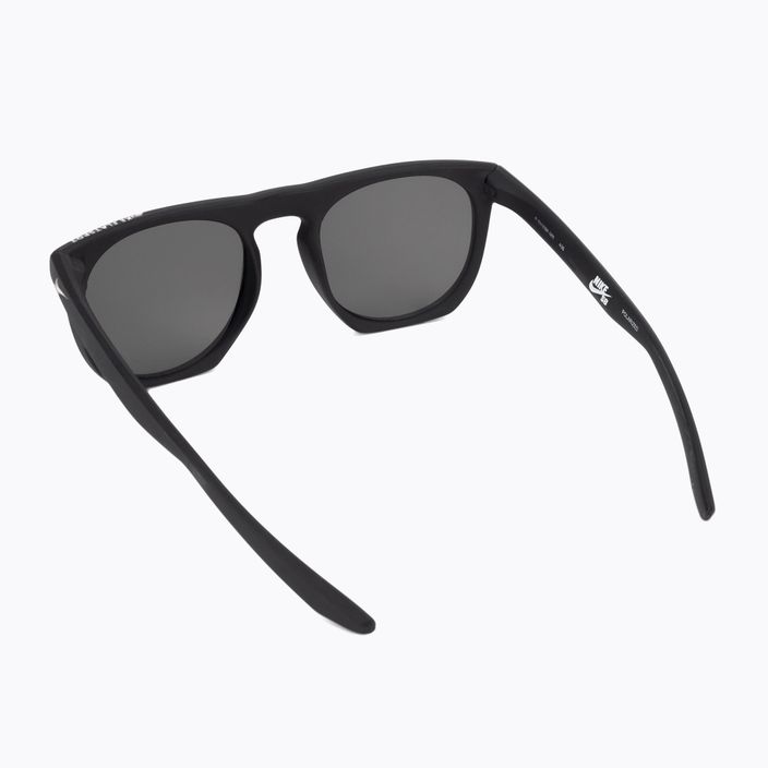 Γυαλιά ηλίου Nike Flatspot P ματ μαύρο/ασημί γκρι γυαλιά ηλίου με πολωμένο φακό 2