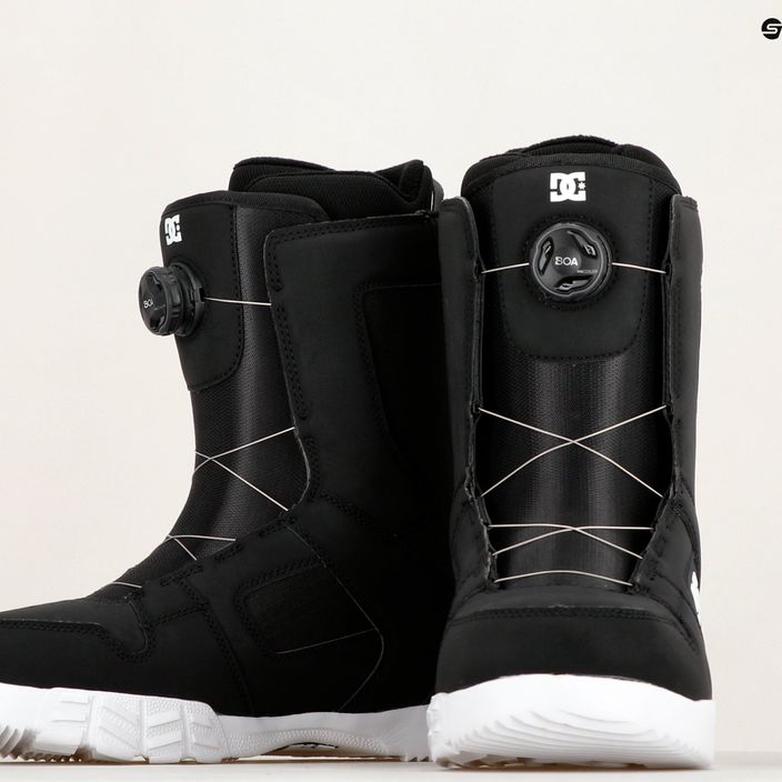 Ανδρικές μπότες snowboard DC Phase Boa μαύρο/λευκό 9