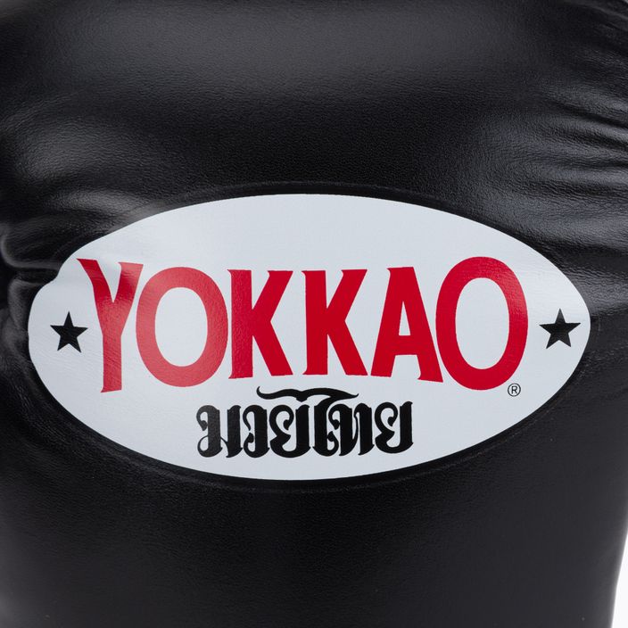 YOKKAO Matrix γάντια πυγμαχίας μαύρα BYGL-X-1 5