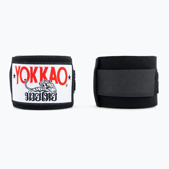 YOKKAO Premium επίδεσμοι πυγμαχίας μαύρο HW-2-1 3