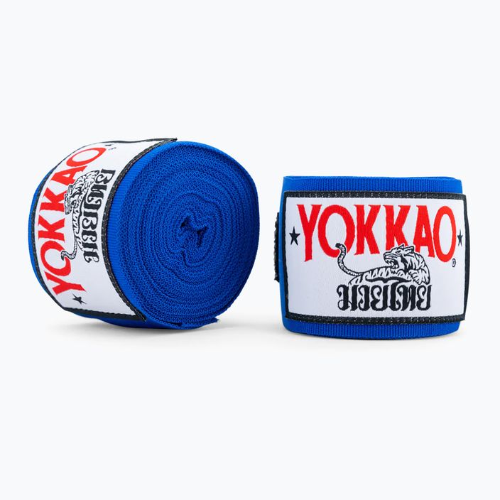 YOKKAO Premium μπλε επίδεσμοι πυγμαχίας HW-2-3