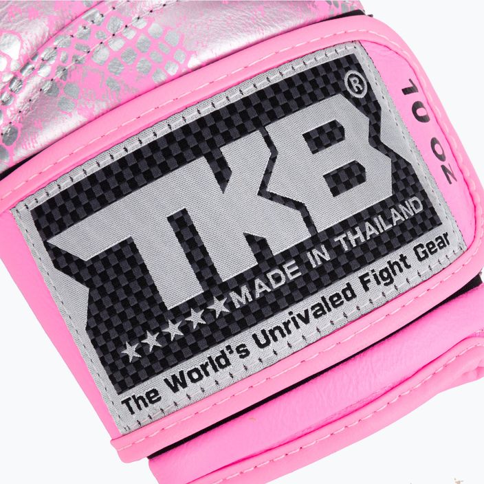 Top King Muay Thai Super Star "Air" ροζ γάντια πυγμαχίας TKBGSS 6