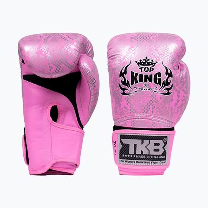 Top King Muay Thai Super Star "Air" ροζ γάντια πυγμαχίας TKBGSS 7