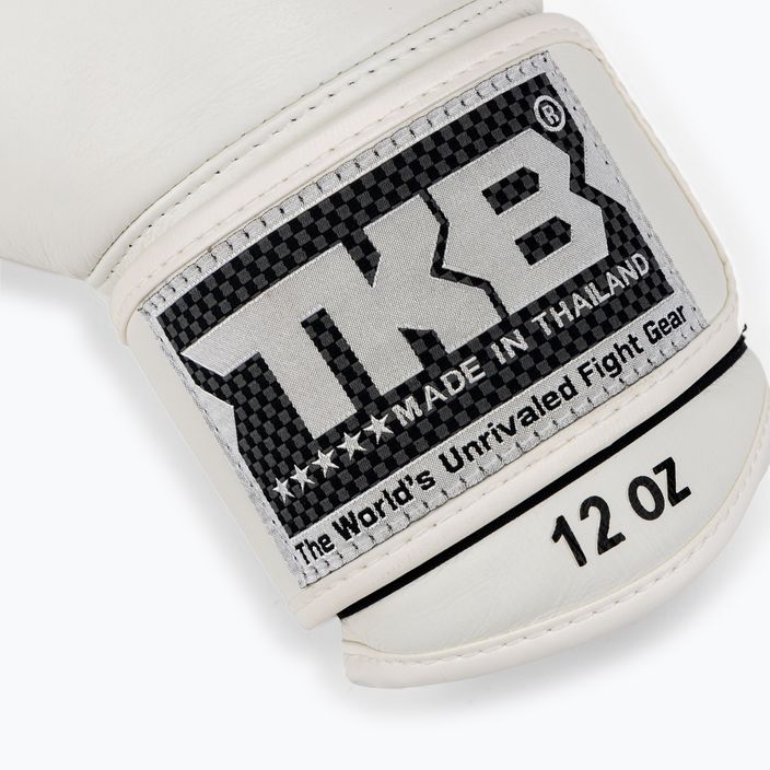 Top King Muay Thai Ultimate γάντια πυγμαχίας λευκά TKBGUV-WH 5
