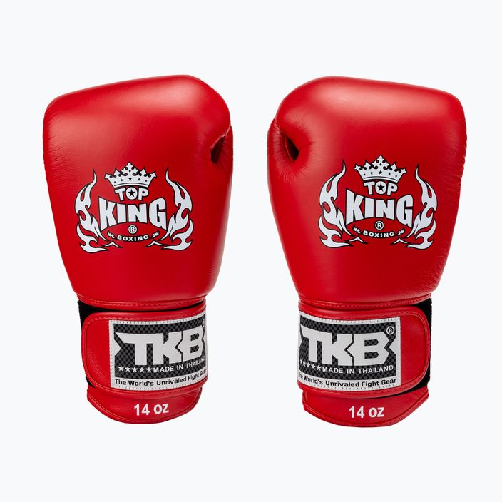 Top King Muay Thai Ultimate Air γάντια πυγμαχίας κόκκινα TKBGAV-RD 2