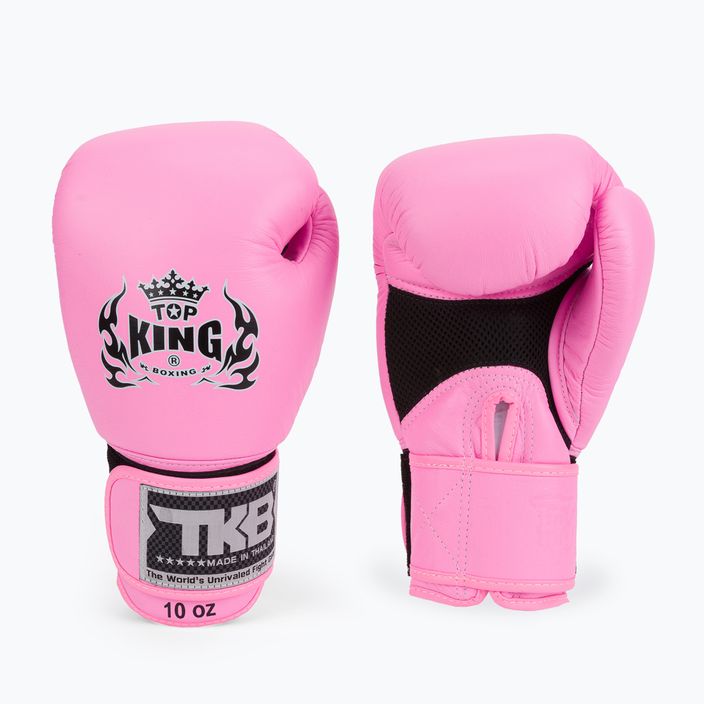 Top King Muay Thai Ultimate "Air" ροζ γάντια πυγμαχίας TKBGAV 3