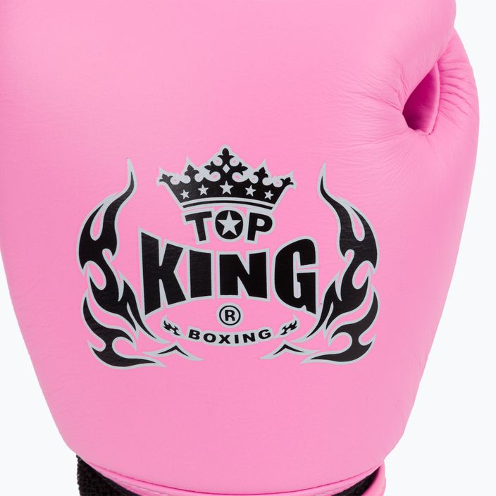 Top King Muay Thai Ultimate "Air" ροζ γάντια πυγμαχίας TKBGAV 5