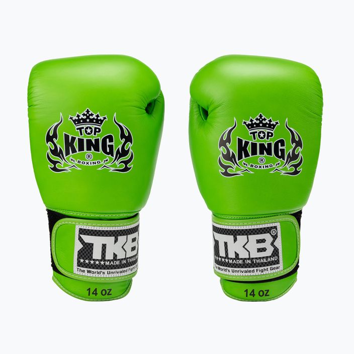 Top King Muay Thai Ultimate Air πράσινα γάντια πυγμαχίας TKBGAV-GN 2