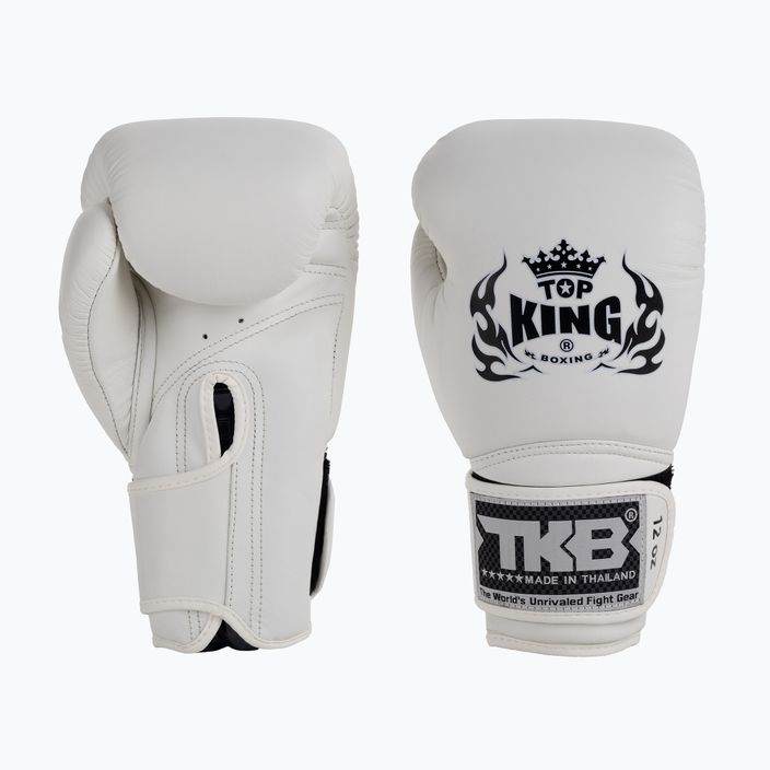 Top King Muay Thai Super White γάντια πυγμαχίας TKBGSV-WH 3