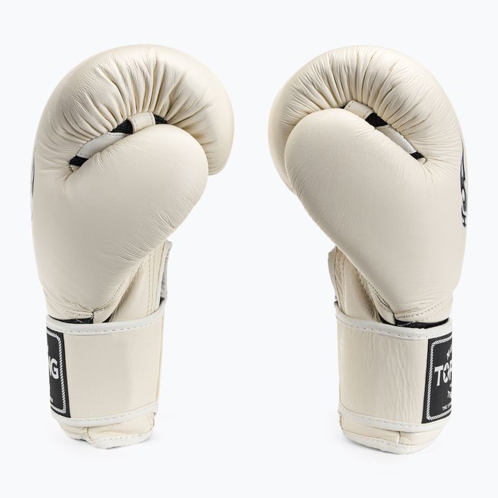 Top King Muay Thai γάντια πυγμαχίας Super Air λευκό 3