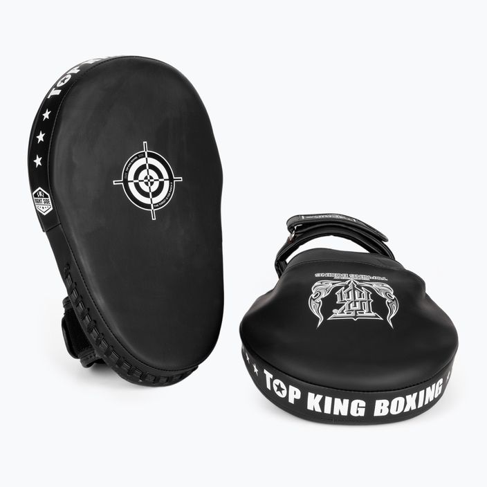 Top King Focus Mitts Extreme μαύροι δίσκοι πεζοπορίας 2