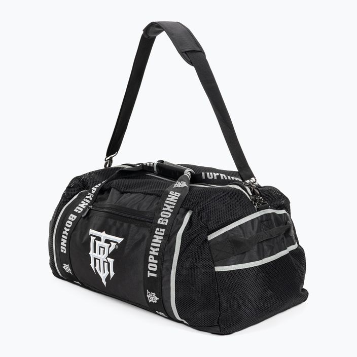Top King Gym τσάντα προπόνησης μαύρο/γκρι 2