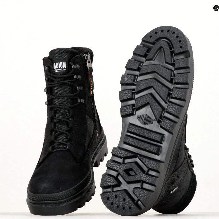 Palladium Pallatrooper Tactical μαύρες/μαύρες μπότες 15