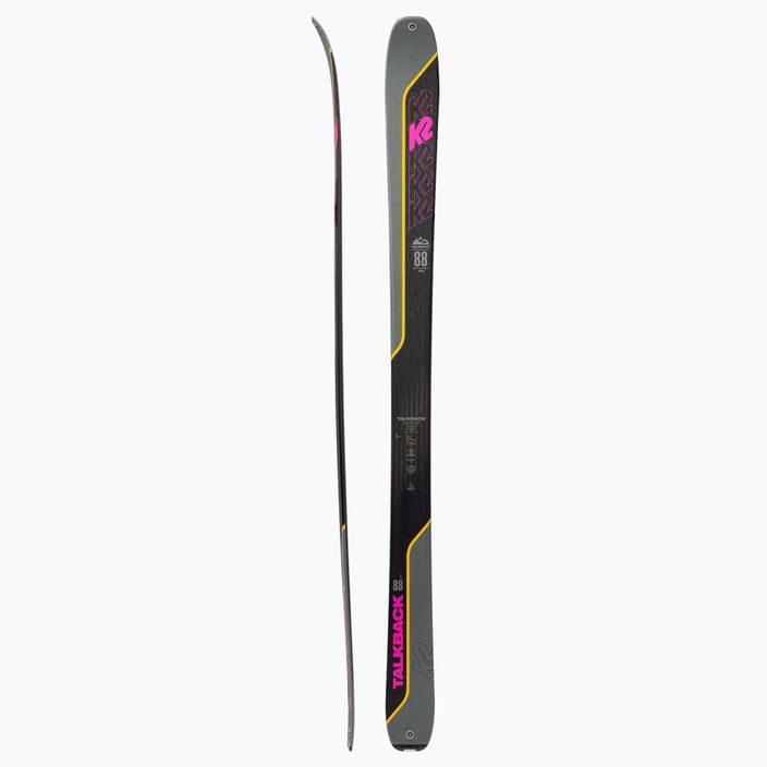 Γυναικείο skate ski K2 Talkback 88 γκρι 10E0601 2