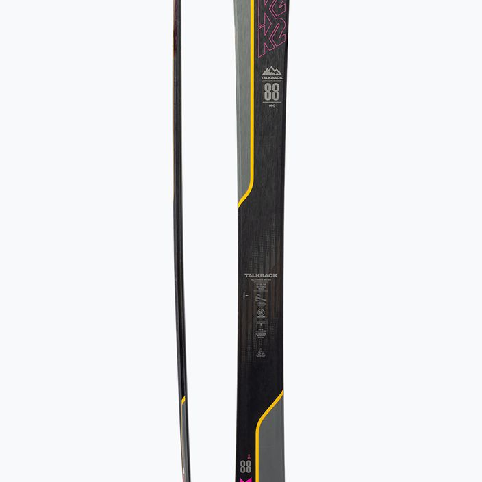 Γυναικείο skate ski K2 Talkback 88 γκρι 10E0601 5