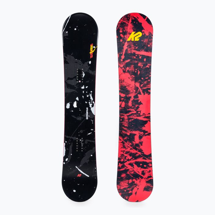 Snowboard K2 Standard μαύρο-κόκκινο 11F0010