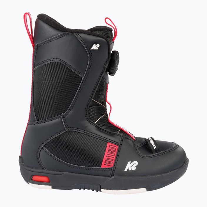 Παιδικές μπότες snowboard K2 Mini Turbo μαύρο 11F2033 8