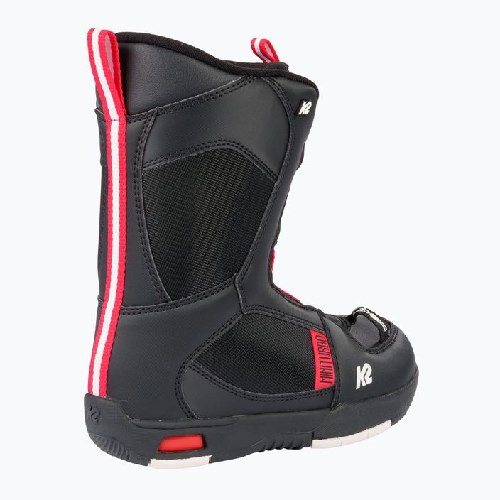 Παιδικές μπότες snowboard K2 Mini Turbo μαύρο 11F2033 10