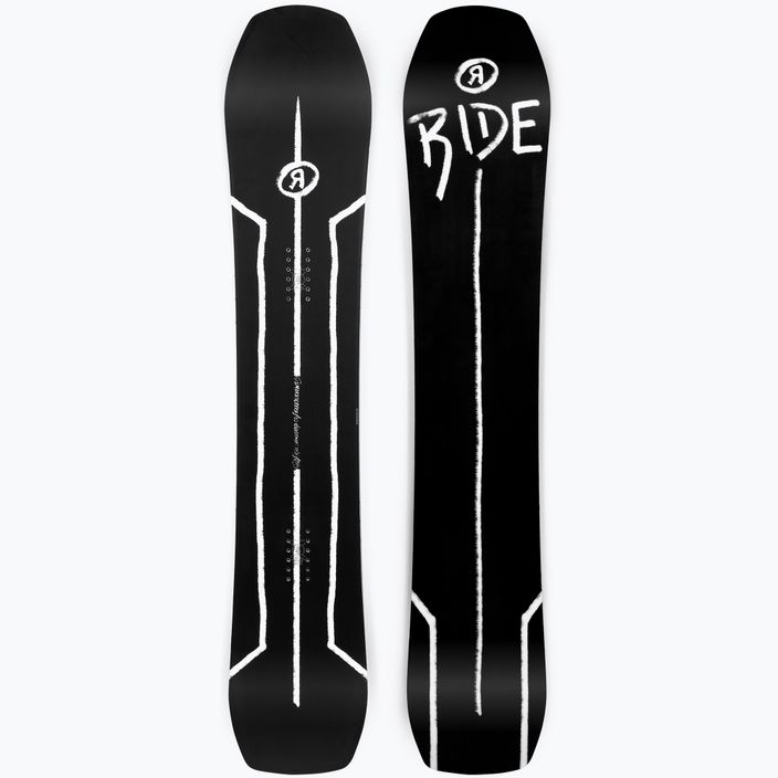 Ανδρικό snowboard RIDE SMOKESCREEN μαύρο 12F0024.1.1.1 5