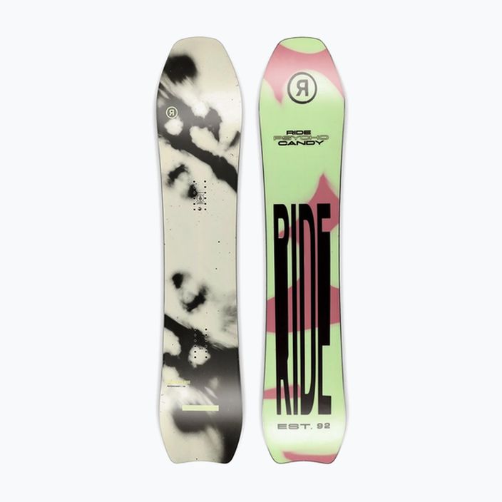 Γυναικείο snowboard RIDE Psychocandy λευκό-πράσινο 12G0015 6