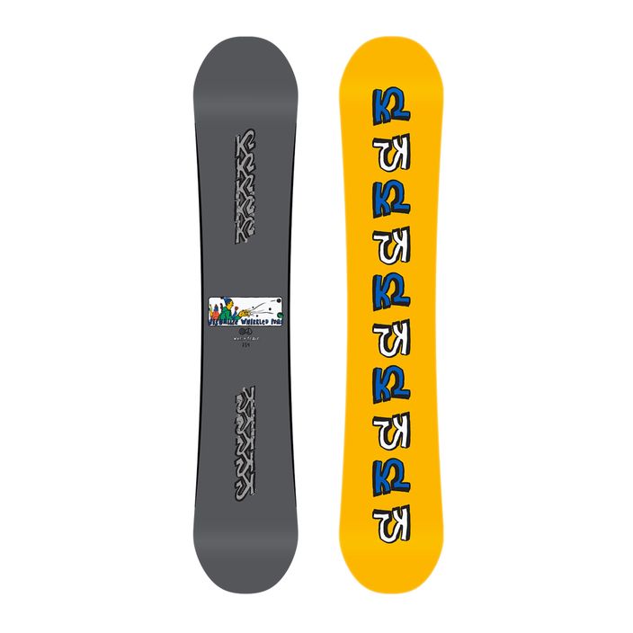 K2 World Peace γκρι-κίτρινο snowboard 11G0043/1W 2