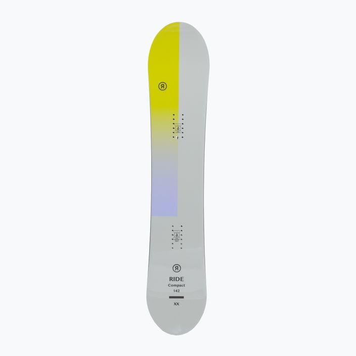 Γυναικείο snowboard RIDE Compact γκρι-κίτρινο 12G0019 3