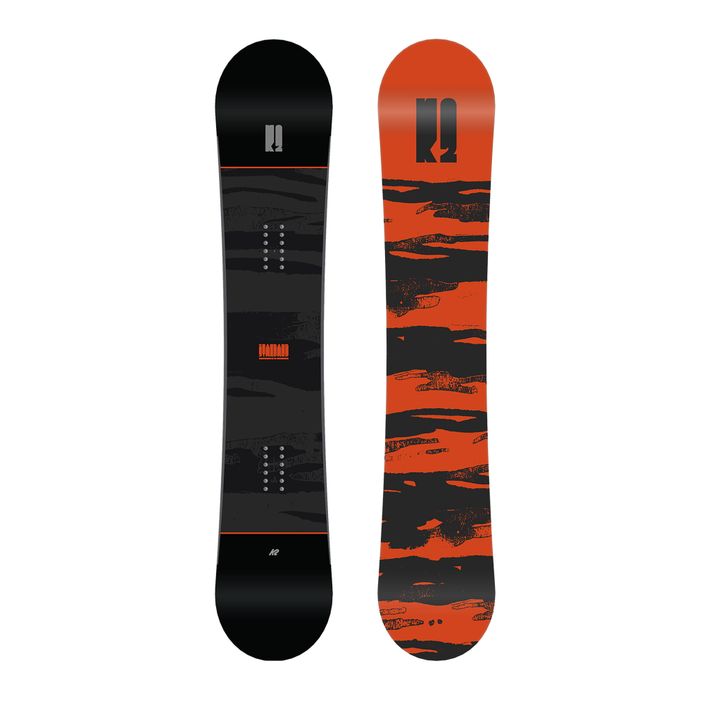 Snowboard K2 Standard μαύρο και πορτοκαλί 11G0010/1W 2