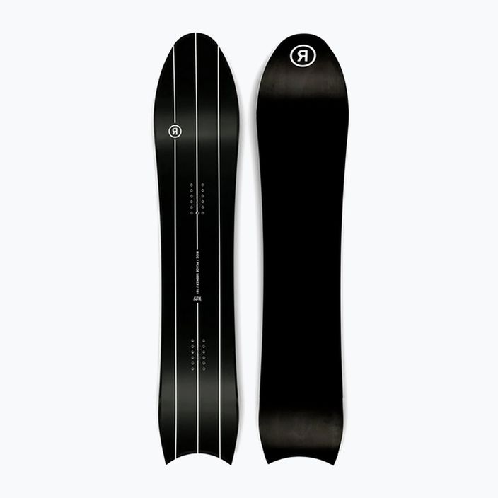 RIDE Peace Seeker snowboard μαύρο και λευκό 12G0029 7