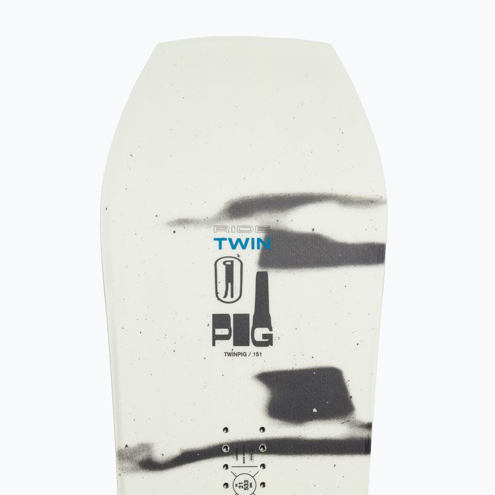 RIDE Twinpig λευκό-πράσινο snowboard 12G0007 5