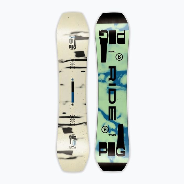RIDE Twinpig λευκό-πράσινο snowboard 12G0007 7