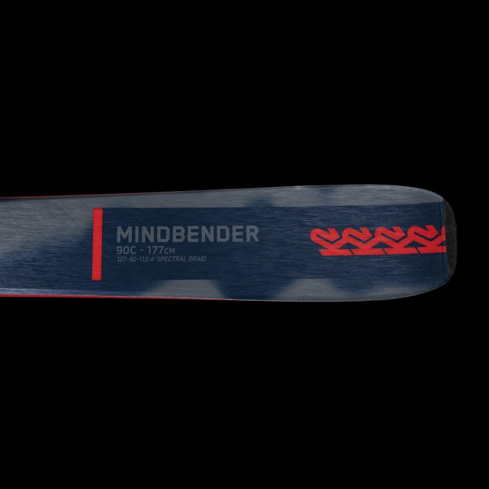 K2 Mindbender 90C γκρι-μπλε σκι 10G0104.101.1 16