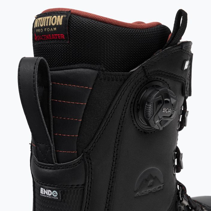 K2 Aspect μαύρες μπότες snowboard 11G2032 8