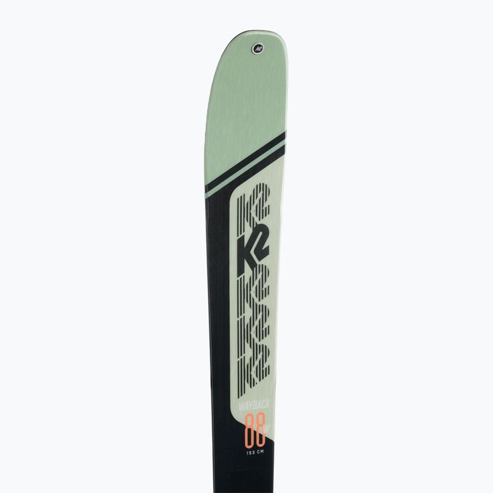 Γυναικείο skate ski K2 Wayback 88 W γκρι-μπεζ 10G0601.101.1 8