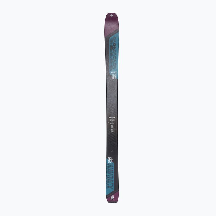 Γυναικείο skate ski K2 Wayback 96 W μπλε-μωβ 10G0600.101.1 7