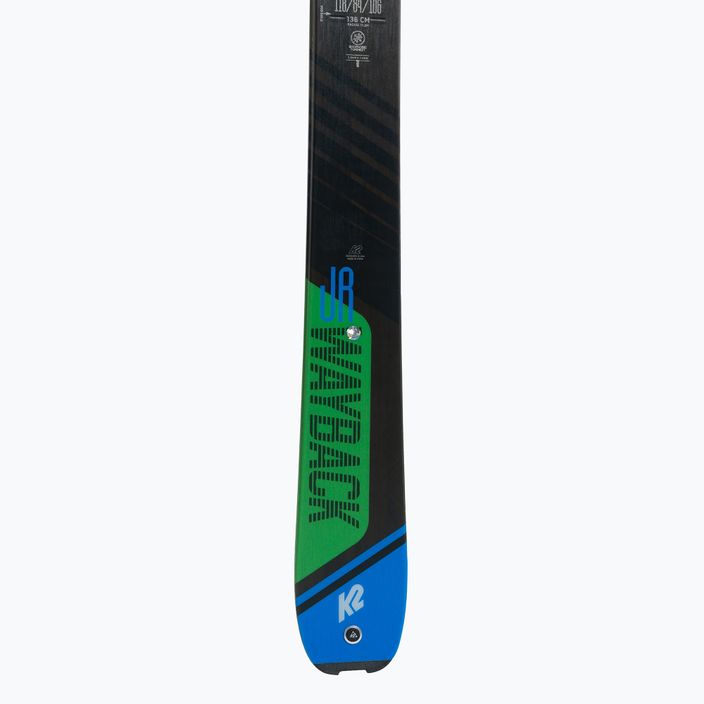 K2 Wayback Jr παιδικό skate ski μπλε-πράσινο 10G0206.101.1 7