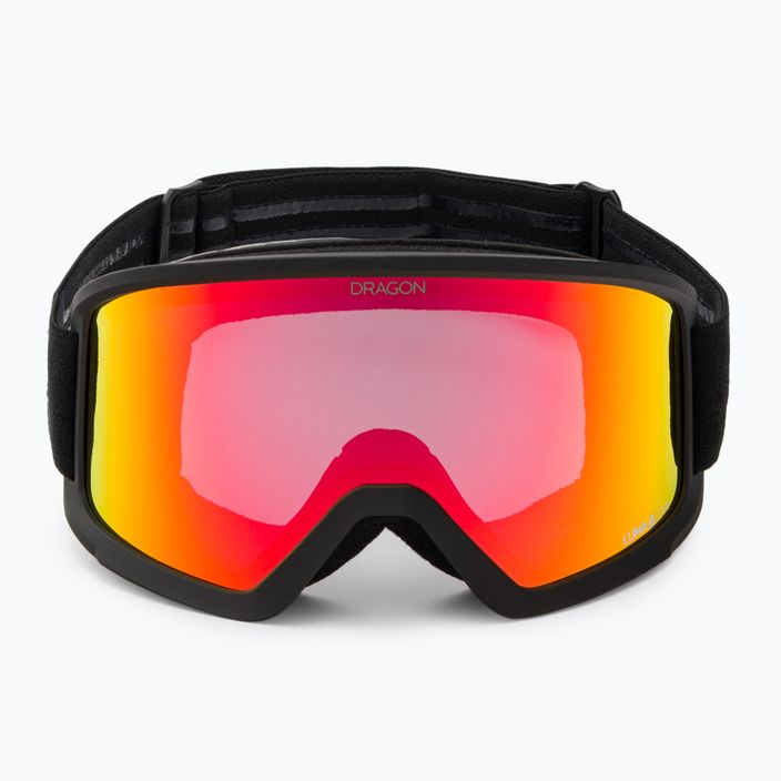 DRAGON DX3 OTG μαύρα / φωτιστικά κόκκινα ιονικά γυαλιά σκι 2