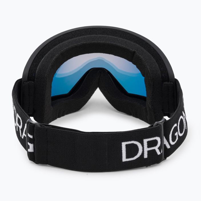 DRAGON DX3 OTG μαύρα / φωτιστικά κόκκινα ιονικά γυαλιά σκι 3
