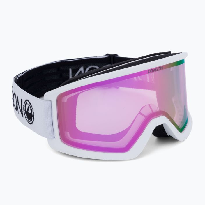 Γυαλιά σκι DRAGON DX3 OTG λευκά/ροζ ιόν