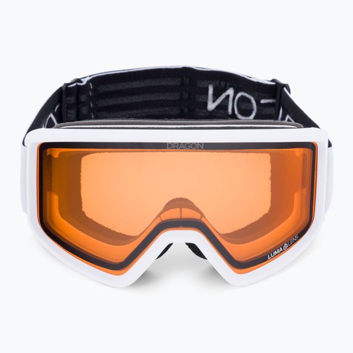 DRAGON DXT OTG λευκά / φωτεινά γυαλιά σκι με πορτοκαλί χρώμα 47022-101 2