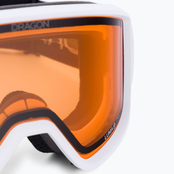 DRAGON DXT OTG λευκά / φωτεινά γυαλιά σκι με πορτοκαλί χρώμα 47022-101 5