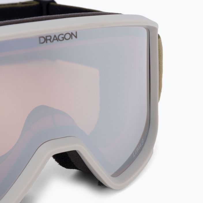 DRAGON DXT OTG γυαλιά σκι μπλοκ biege/lumalens ασημένιο ιόν 47022-512 5
