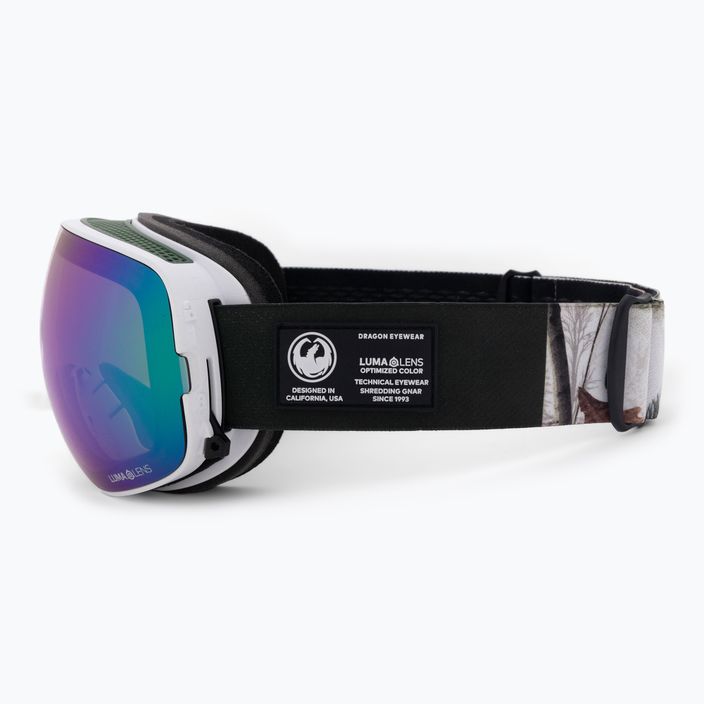 Γυαλιά σκι DRAGON X2S alpine camo/lumalens green ion/lumalens amber 40455-160 5