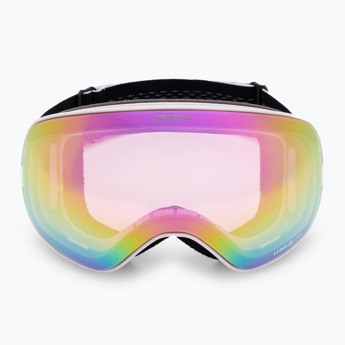 DRAGON X2S γυαλιά σκι λιλά / φωτεινά ροζ ιόντα / σκούρο καπνό 3