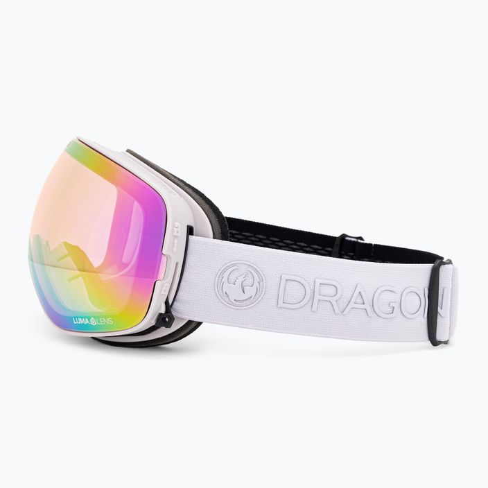 DRAGON X2S γυαλιά σκι λιλά / φωτεινά ροζ ιόντα / σκούρο καπνό 5