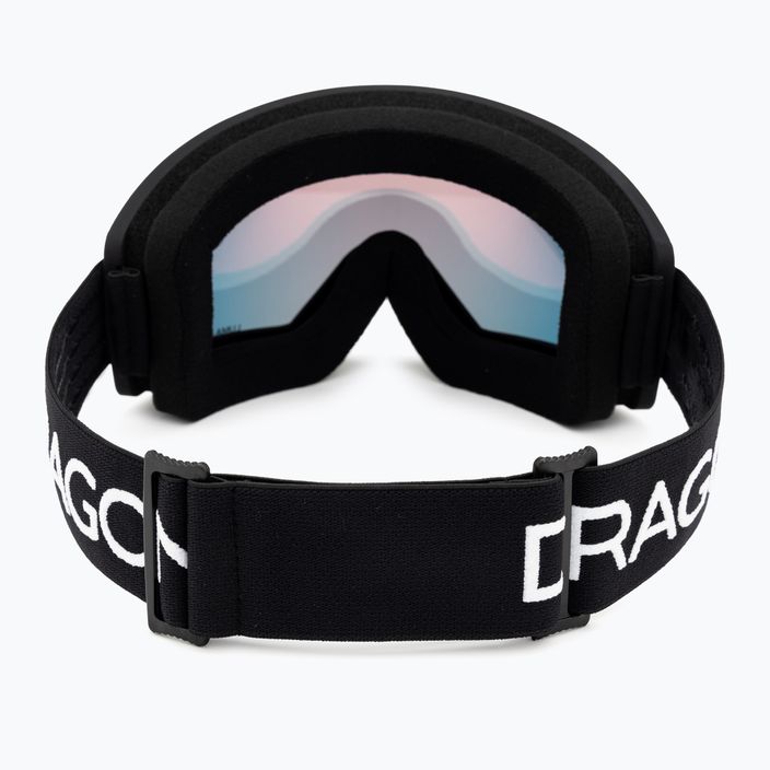 DRAGON DX3 L OTG μαύρα / κόκκινα γυαλιά σκι με κόκκινο φωτισμό 3